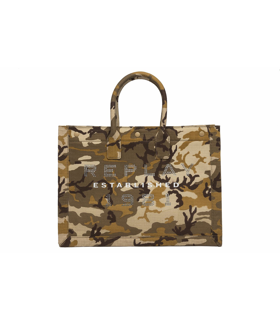コットンプリントトートバッグ 詳細画像 CAMO 3